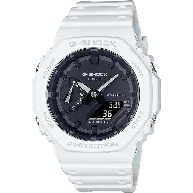 G-Shock: GA2100-7A Watch - White