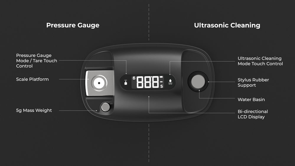 HumminGuru: S-DUO Pro Ultrasonic Stylus Cleaner + Cartridge Pressure Gauge