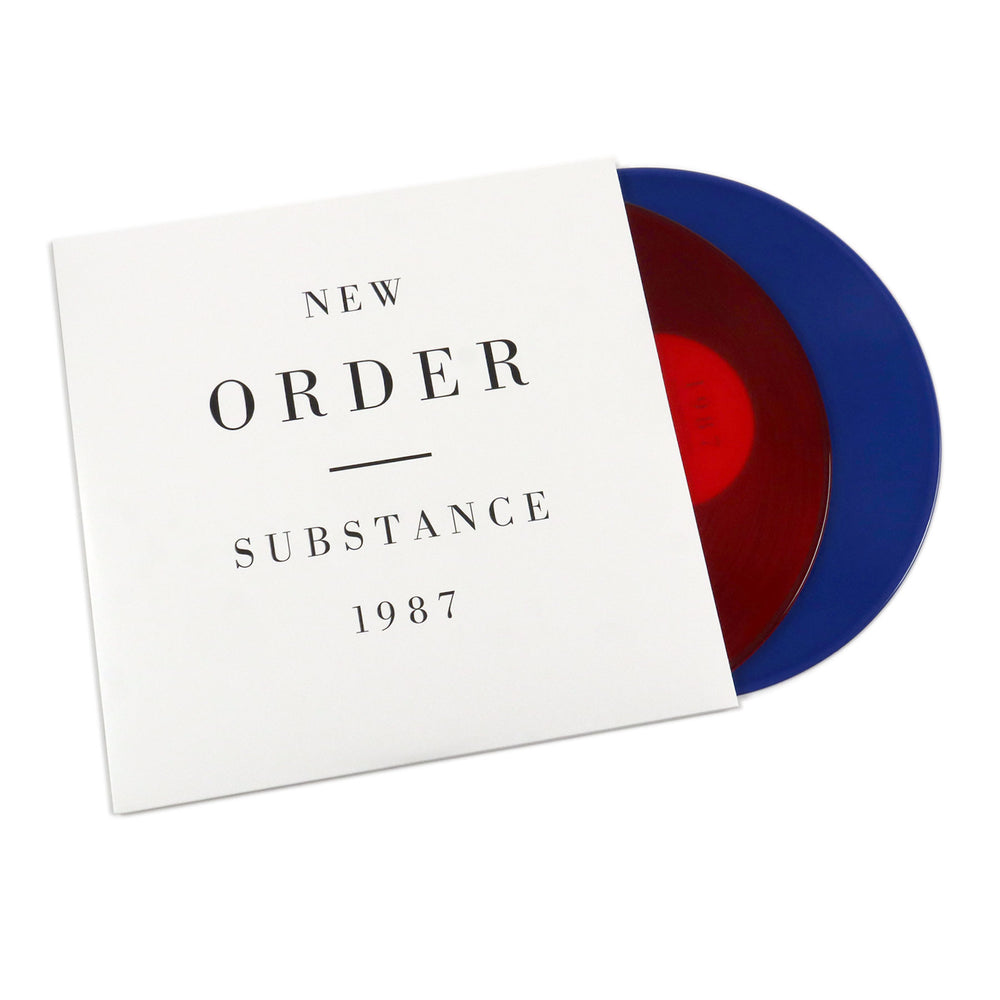 New Order: Substance (Colored Vinyl) Vinyl 2LP - PRE-ORDER