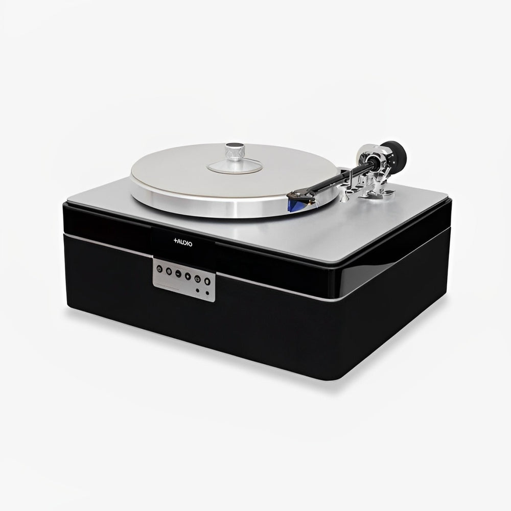 Plus Audio: The +Record Player Turntable + Integrated Audio System w/ Bluetooth - Reference Model