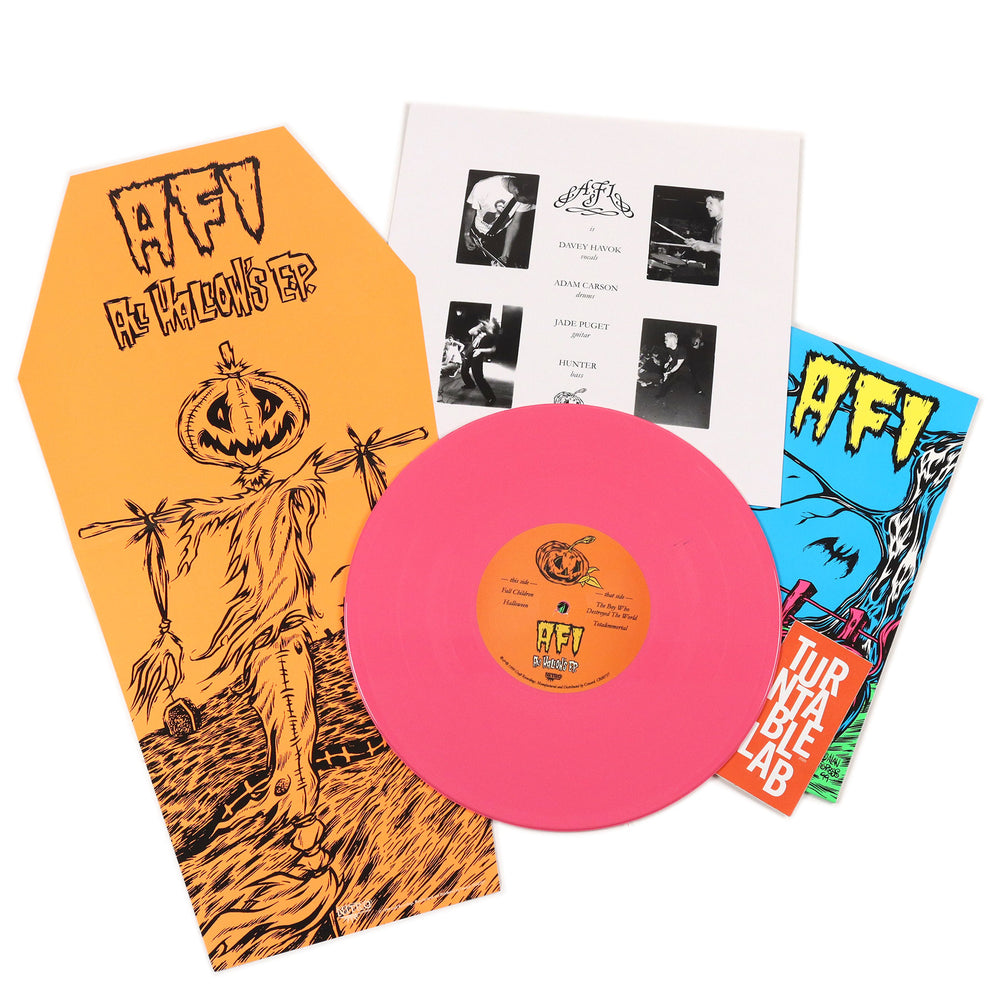 AFI: All Hallow's EP (Pink Colored Vinyl) Vinyl 10"