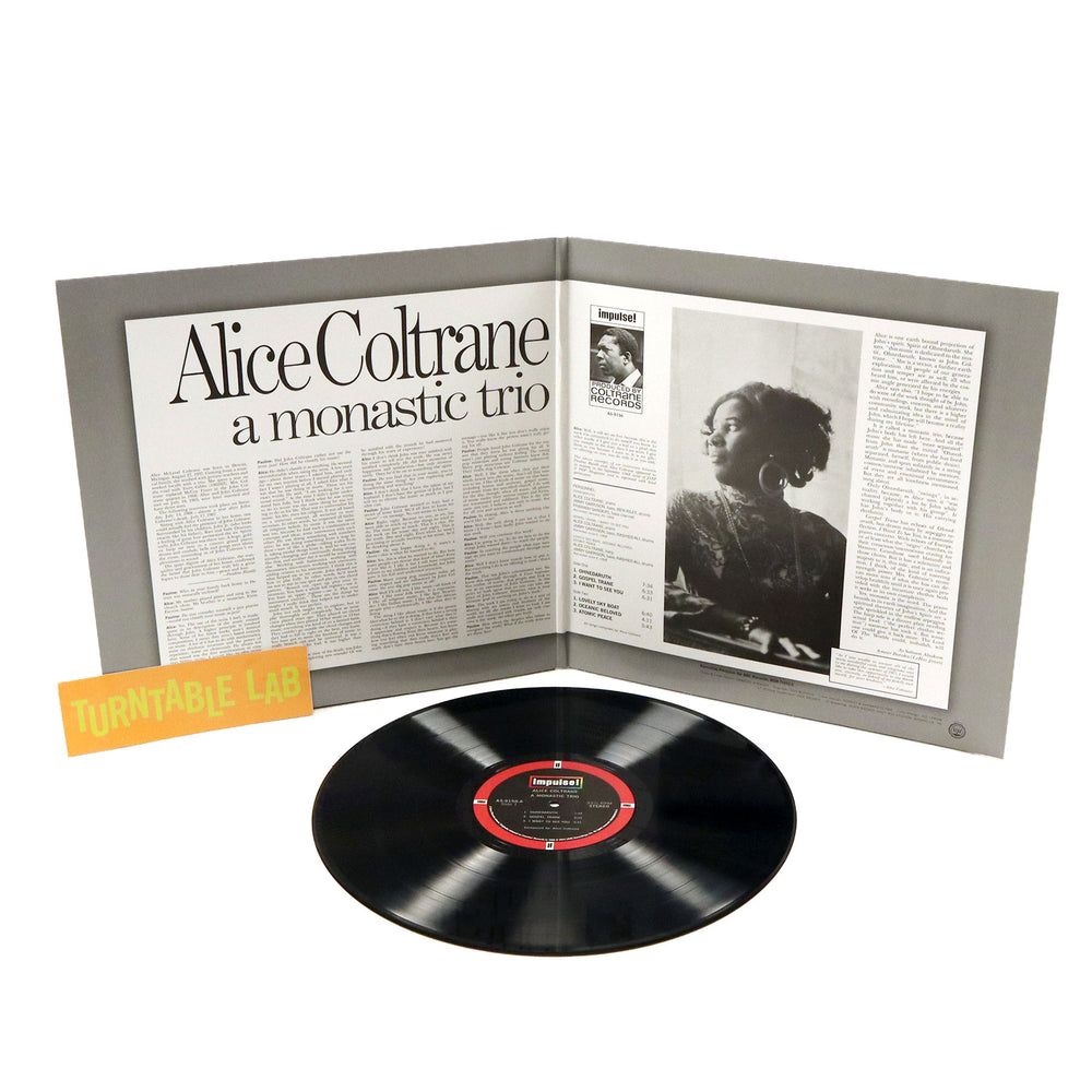 Alice Coltrane: A Monastic Trio (Verve By Request Series 180g) Vinyl LP