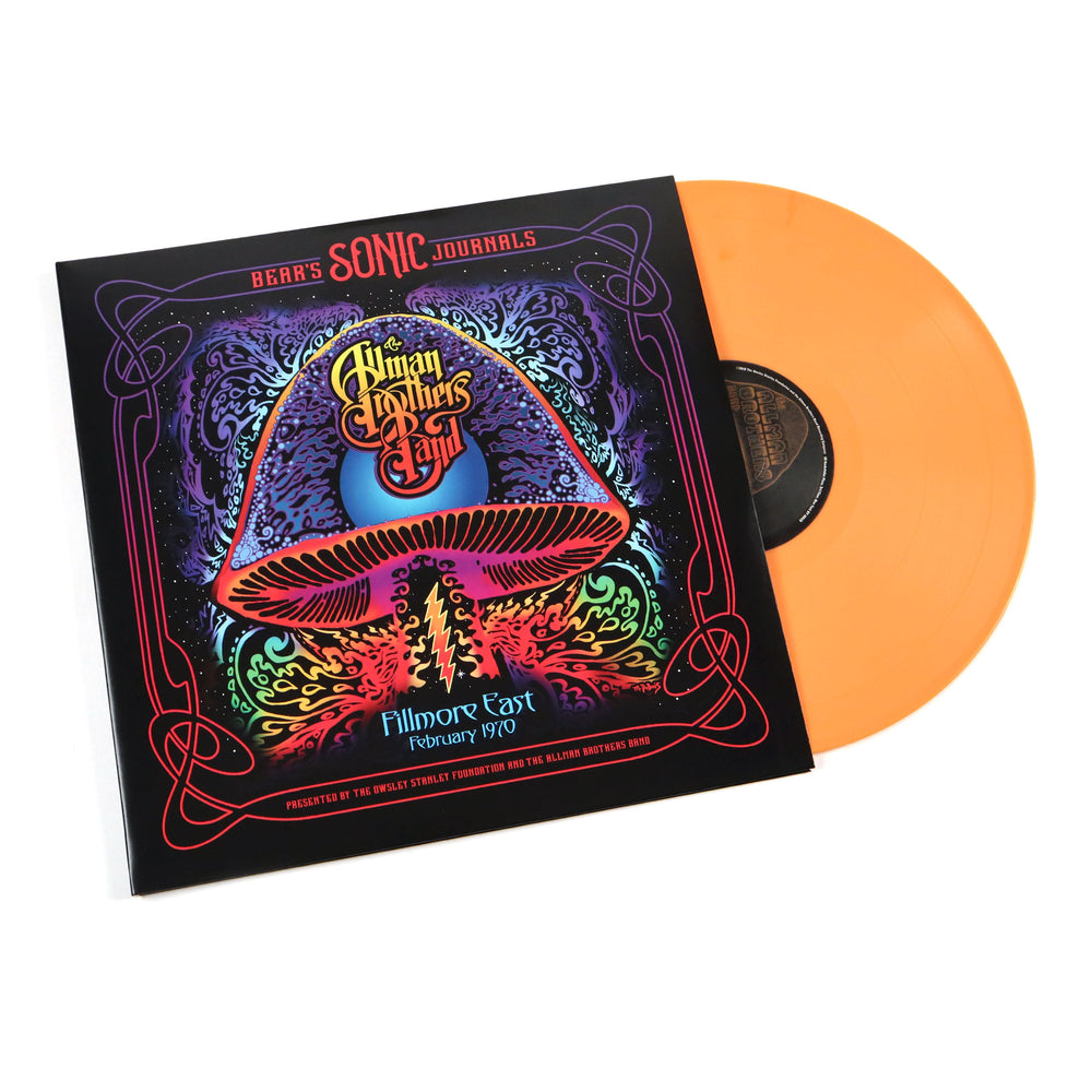 Allman Brothers Band: Bear's Sonic Journals - Fillmore East February 1970 (Orange Colored Vinyl) Vinyl 2LP'