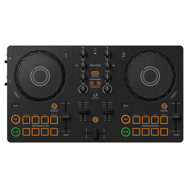 AlphaTheta: DDJ-FLX2 Compact 2-Channel DJ Controller