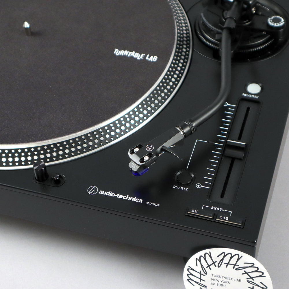 Audio-Technica: AT-LP140XP-BK Direct Drive DJ Turntable - Black
