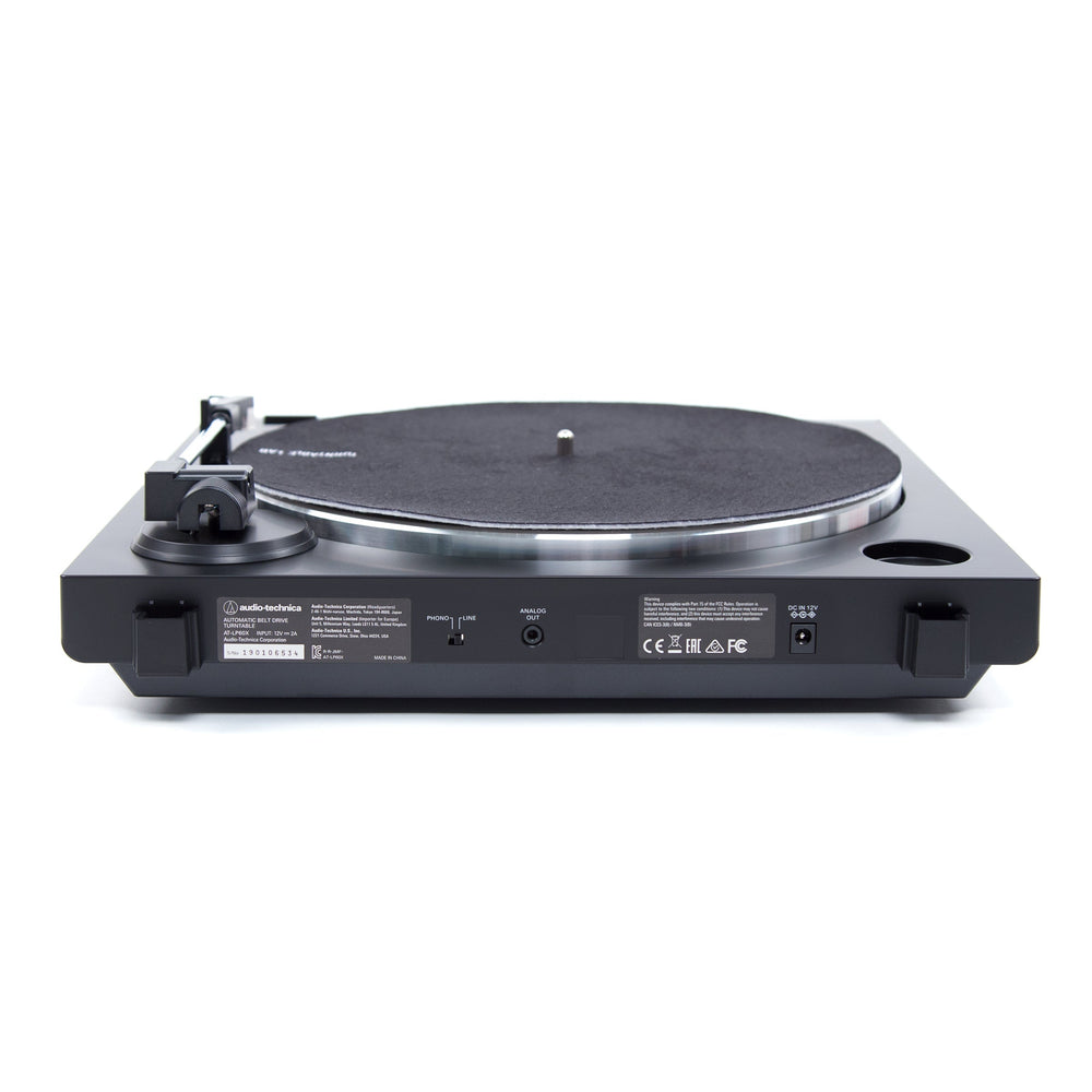 Audio-Technica: AT-LP60X-BK Automatic Turntable - Black - (Open Box Special)