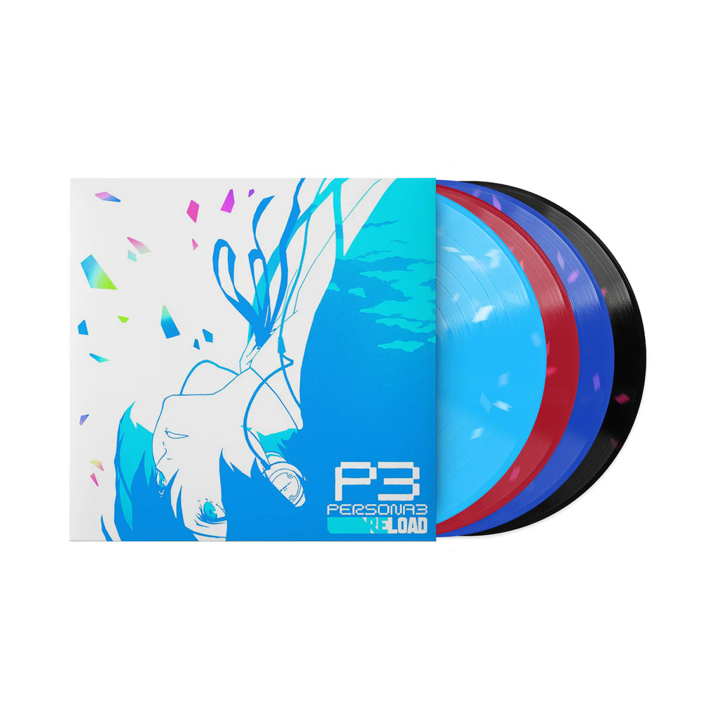 Atlus Sound Team: Persona 3 Reload Soundtrack (Colored Vinyl) Vinyl 4LP Boxset