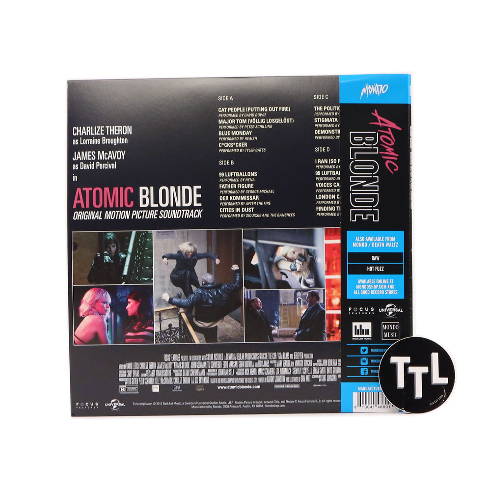 Atomic Blonde: Atomic Blonde Soundtrack Vinyl 2LP