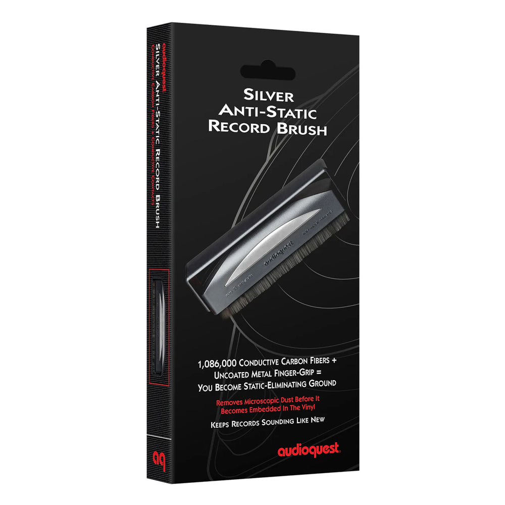 Audioquest: Anti-Static Record Brush - Silver