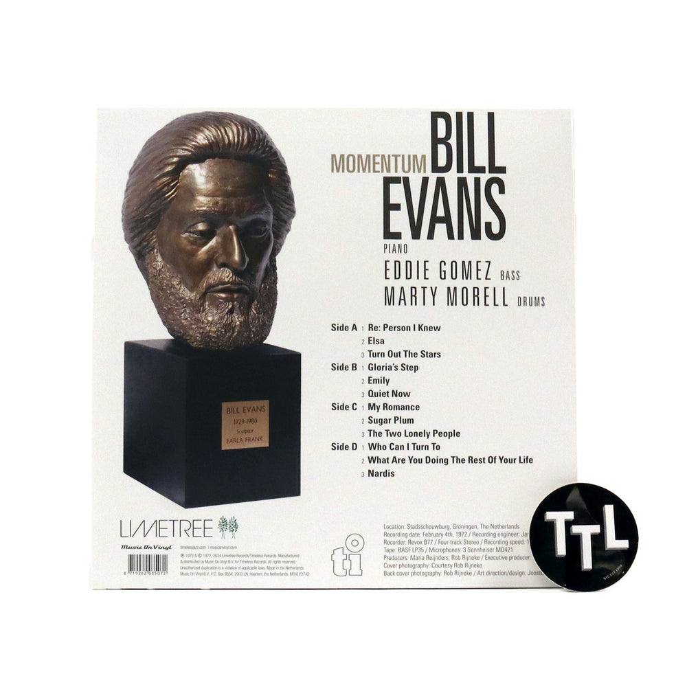 Bill Evans: Momentum (Music On Vinyl 180g) Vinyl 2LP