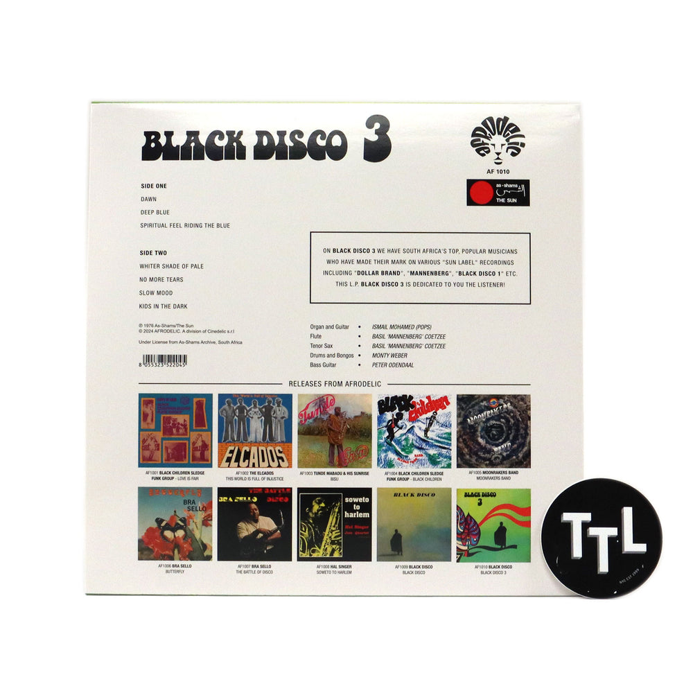 Black Disco: Black Disco 3 (Cape Jazz) Vinyl LP