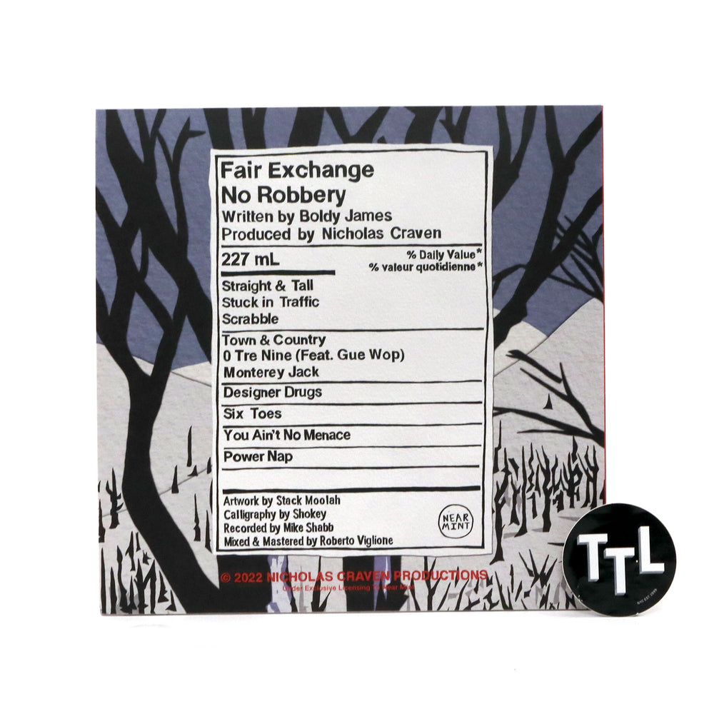 Boldy James: Fair Exchange No Robbery (Colored Vinyl) Vinyl LP