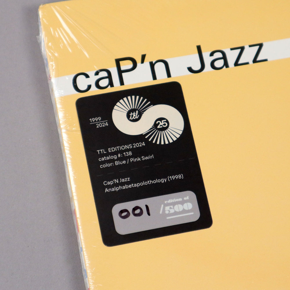 Cap'n Jazz: Analphabetapolothology (Colored Vinyl) Vinyl 2LP - Turntable Lab Exclusive