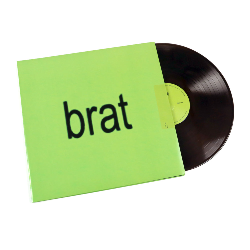 Charli XCX: Brat (Black Ice Colored Vinyl) Vinyl LP