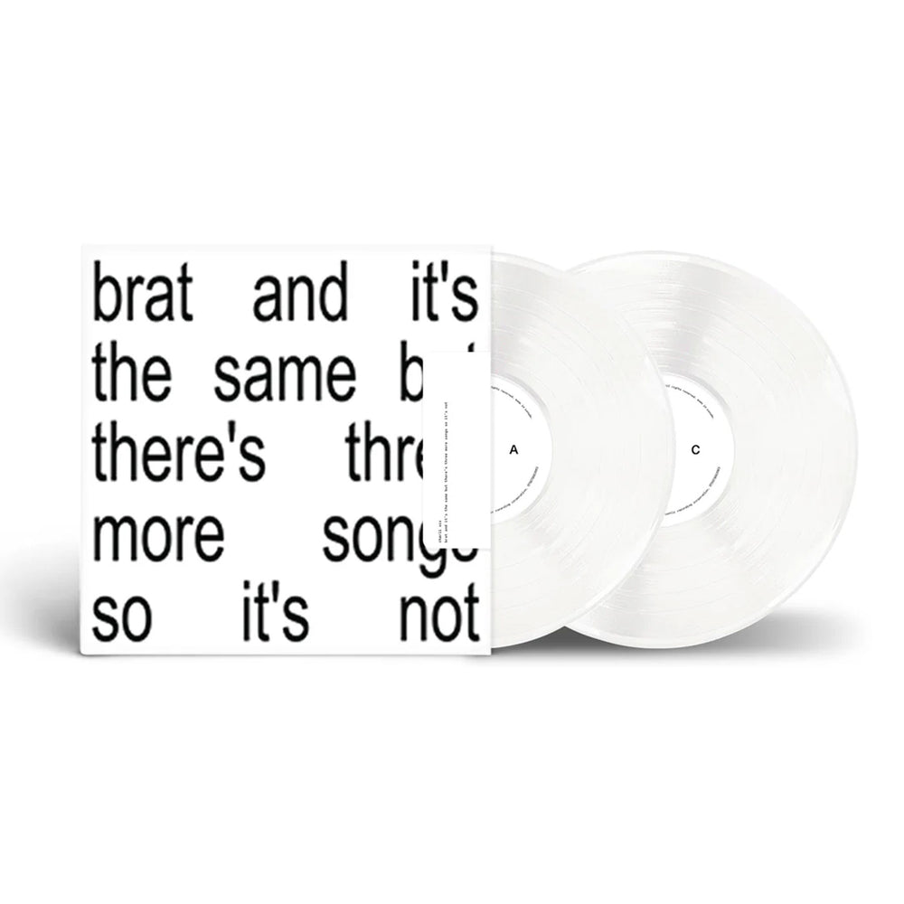 Charli XCX: Brat and it's the same but there's three more songs so it's not (Colored Vinyl) Vinyl 2LP