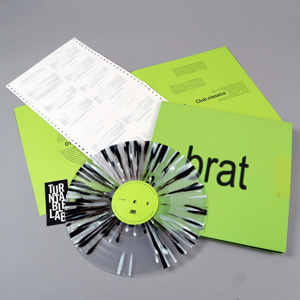 Charli XCX: Brat (Colored Vinyl) Vinyl LP - Turntable Lab Exclusive 