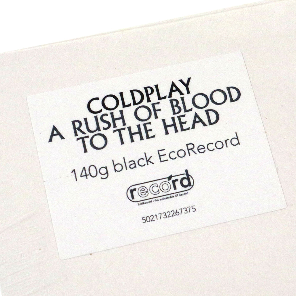 Coldplay: A Rush of Blood to the Head (Eco Vinyl) Vinyl LP