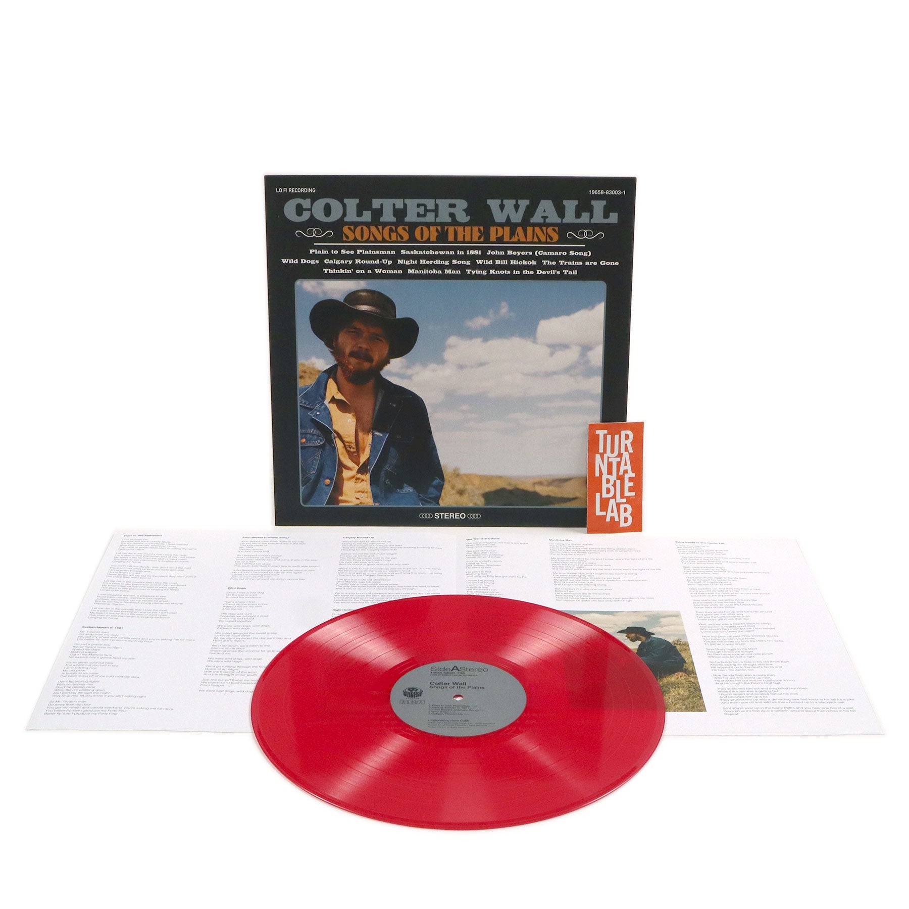 Colter Wall: Songs Of The Plains (Colored Vinyl) Vinyl LP ...