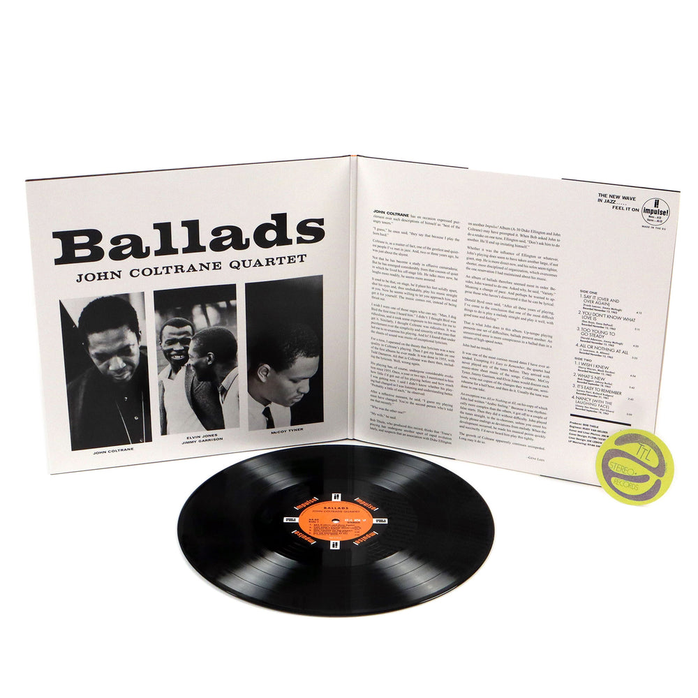 John Coltrane: Ballads (German Import) Vinyl LP