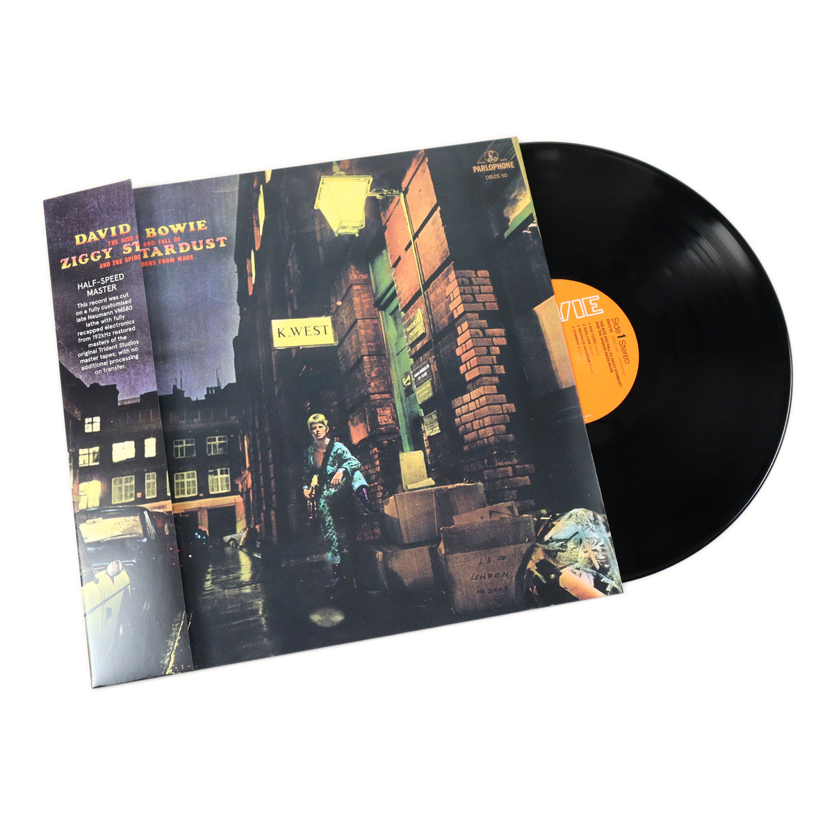 David Bowie Signed Album “The Rise offers and Fall of Ziggy Stardust”, David Bowie Autographed Album Record LP Cover Replica, Display Album Art