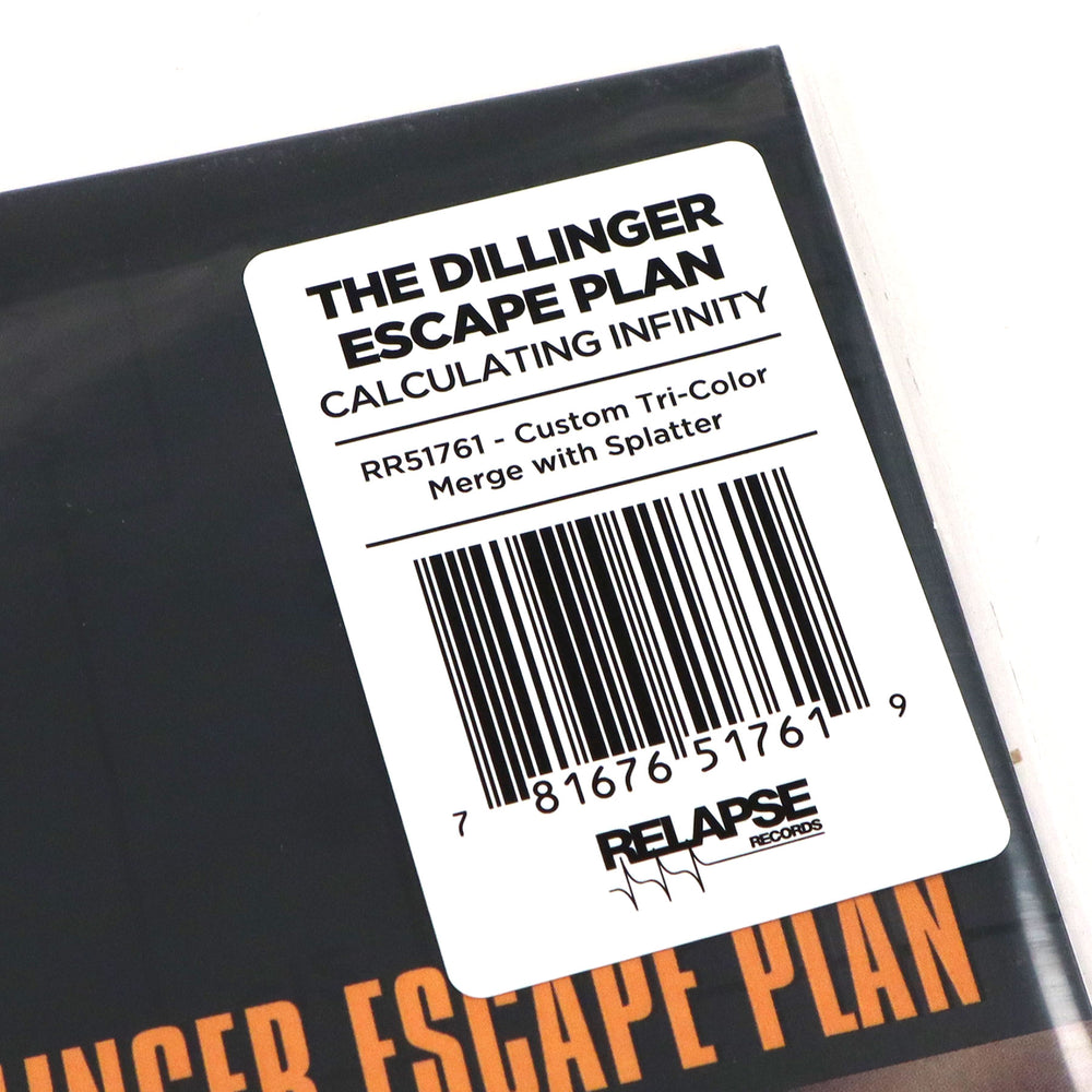 The Dillinger Escape Plan: Calculating Infinity (Tri-Color Colored Vinyl) Vinyl LP