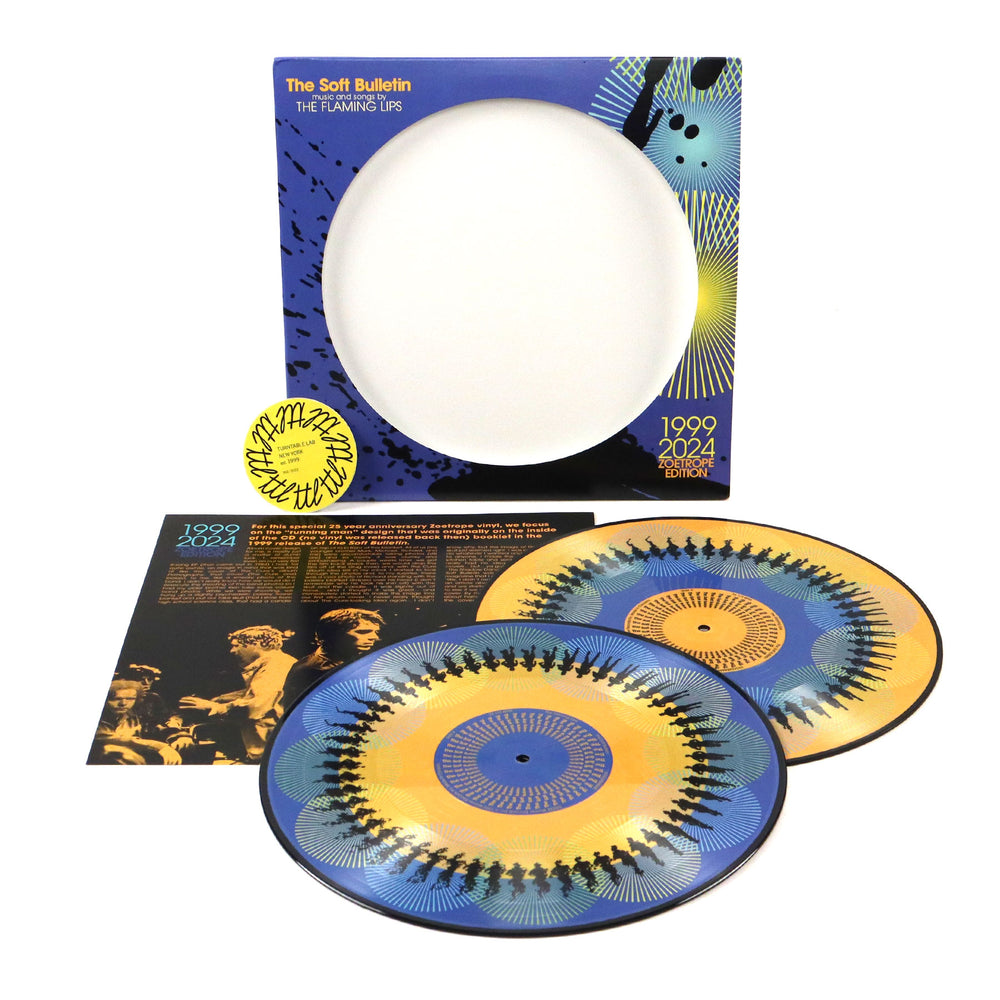 The Flaming Lips: The Soft Bulletin (Indie Exclusive Zoetropic Pic Disc) Vinyl 2LP