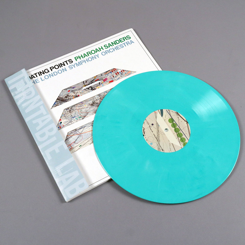 Floating Points & Pharoah Sanders: Promises (Turquoise Colored Vinyl) Vinyl LP - Turntable Lab Exclusive