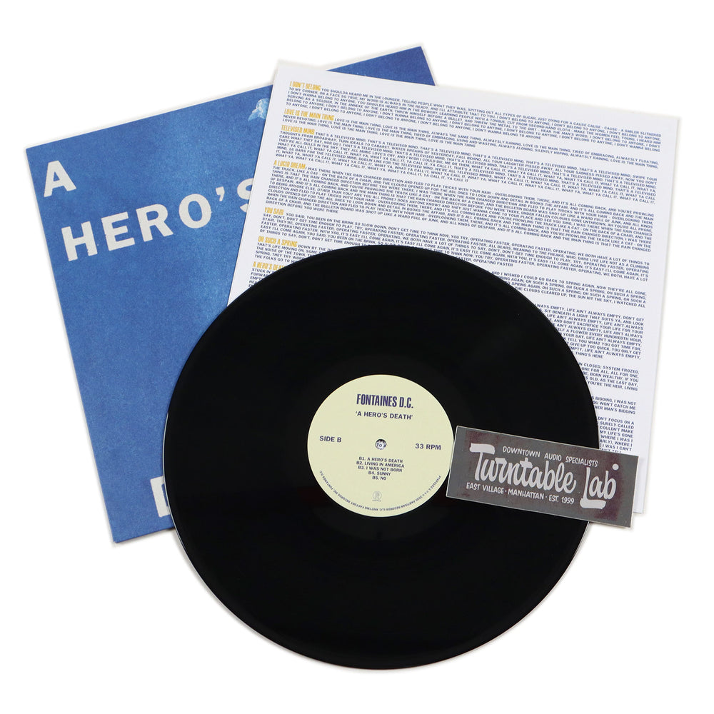 Fontaines D.C.: A Hero's Death Vinyl LP