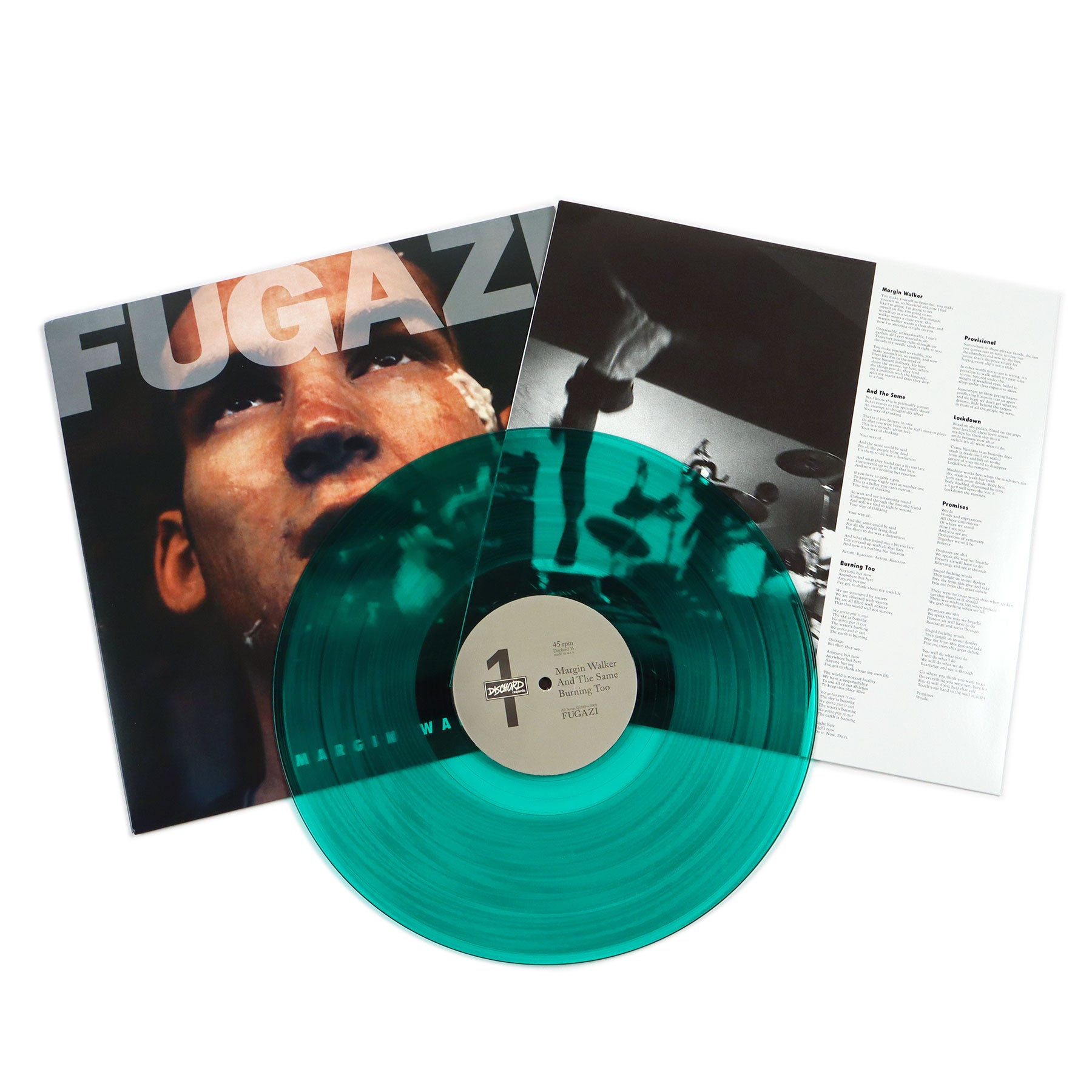 Fugazi: Margin Walker (Green Colored Vinyl) Vinyl LP — TurntableLab.com