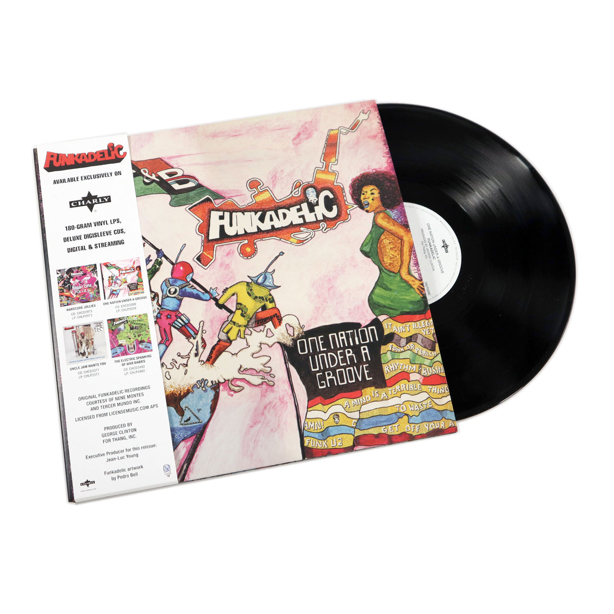Funkadelic: One Nation Under A Groove Vinyl LP+12