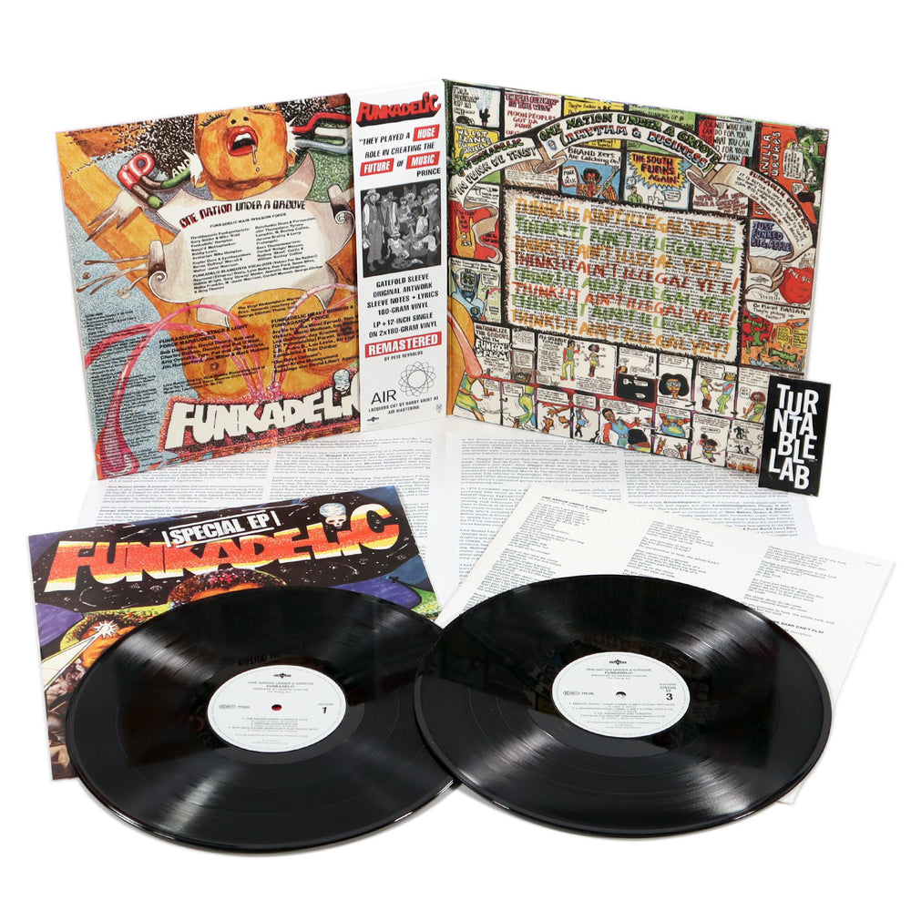 Funkadelic: One Nation Under A Groove Vinyl LP+12