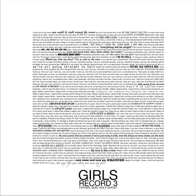 Girls: Father, Son, Holy Ghost Vinyl 2LP