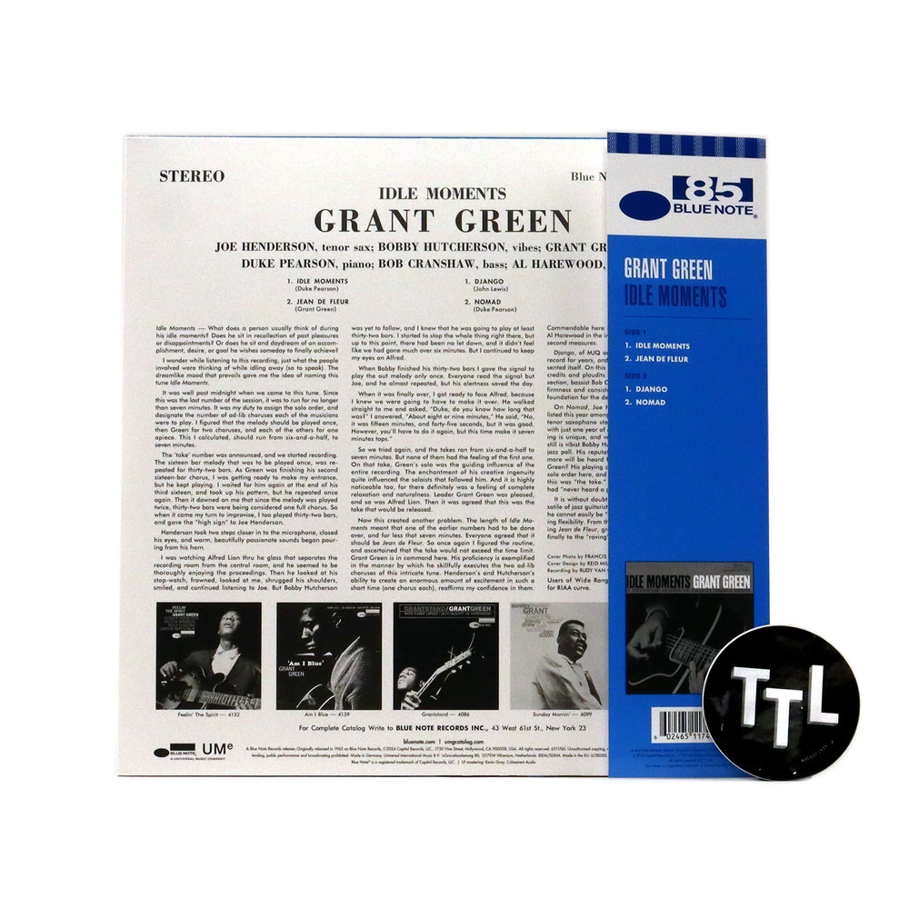 Grant Green: Idle Moments (Indie Exclusive Colored Vinyl) Vinyl LP