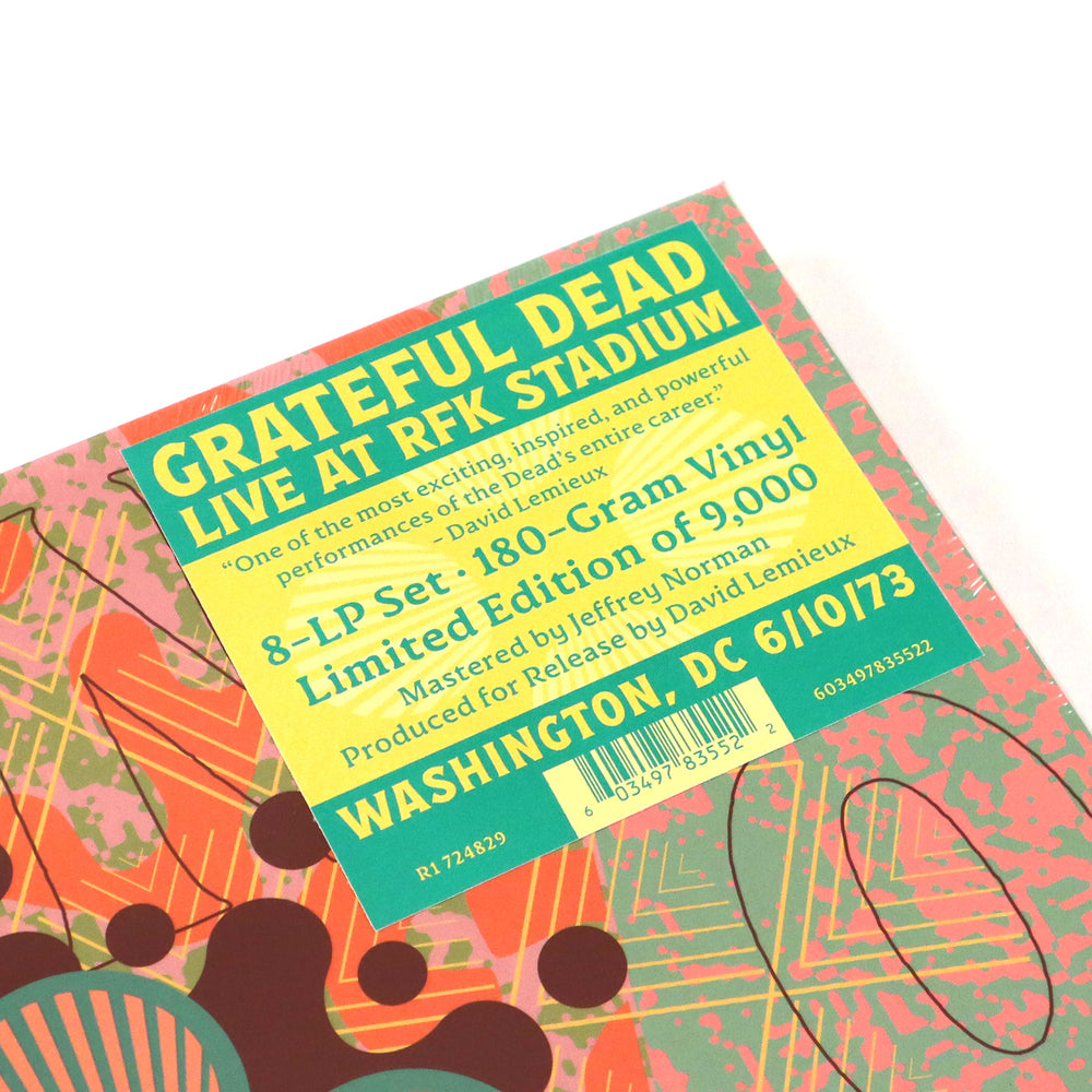 Grateful Dead: RFK Stadium Washington DC 6/10/73 (180g) Vinyl 8LP —