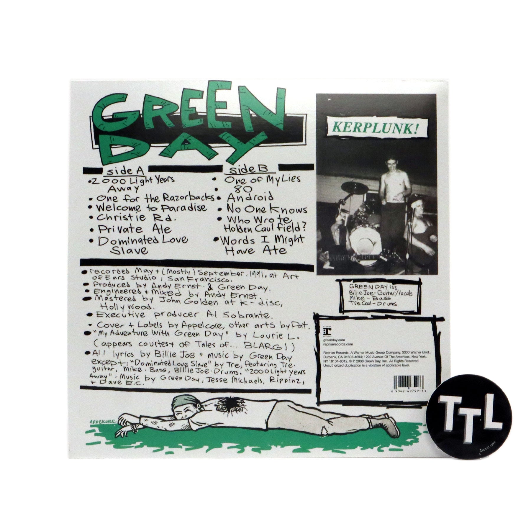 Green Day: Kerplunk! Vinyl LP+7