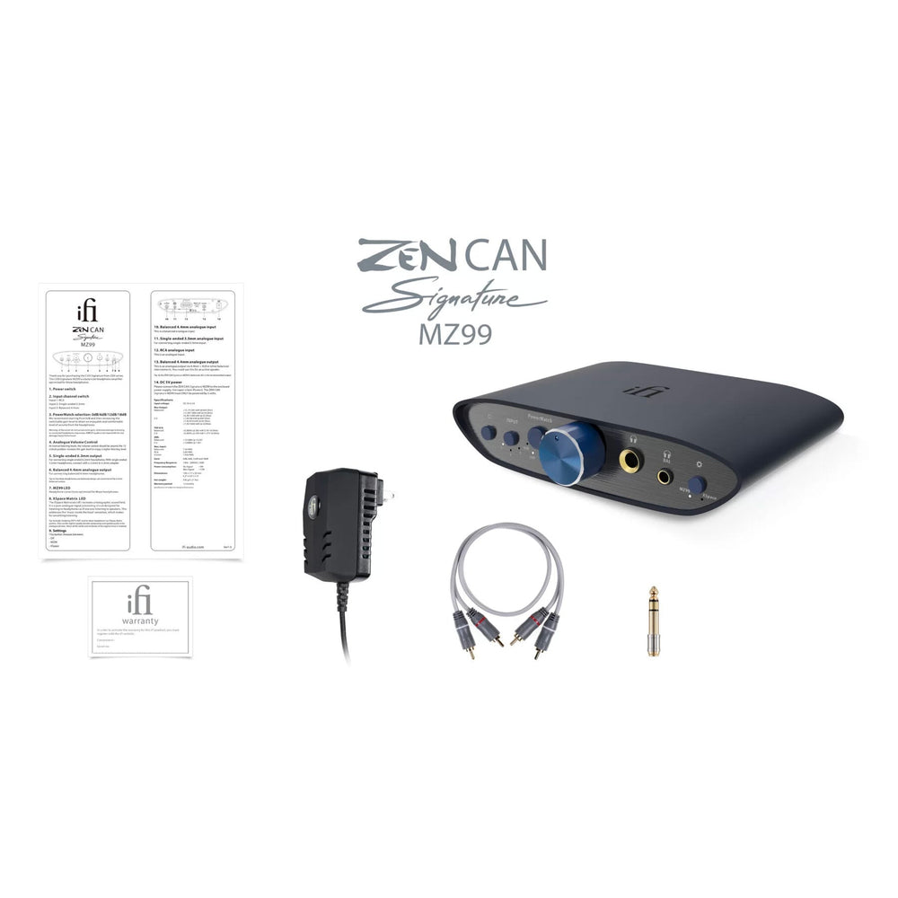 iFi Audio: Zen CAN Signature MZ99 Balanced Headphone Amplifier (Open Box Special)