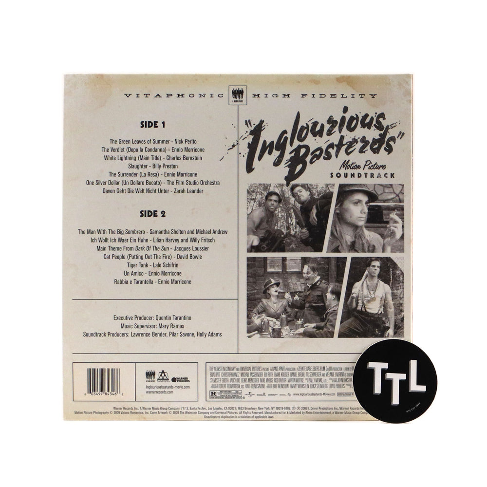 Inglourious Basterds: Soundtrack (Colored Vinyl) LP