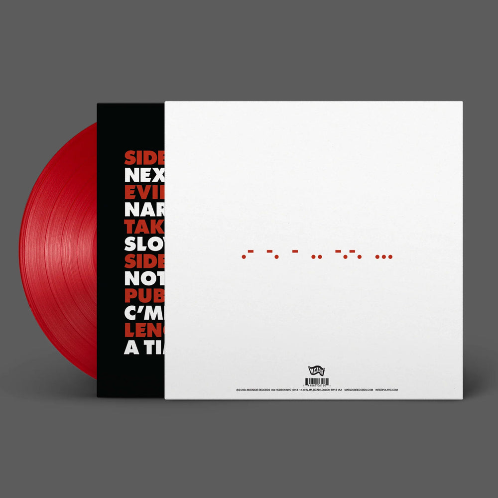 Interpol: Antics (Red Colored Vinyl) Vinyl LP