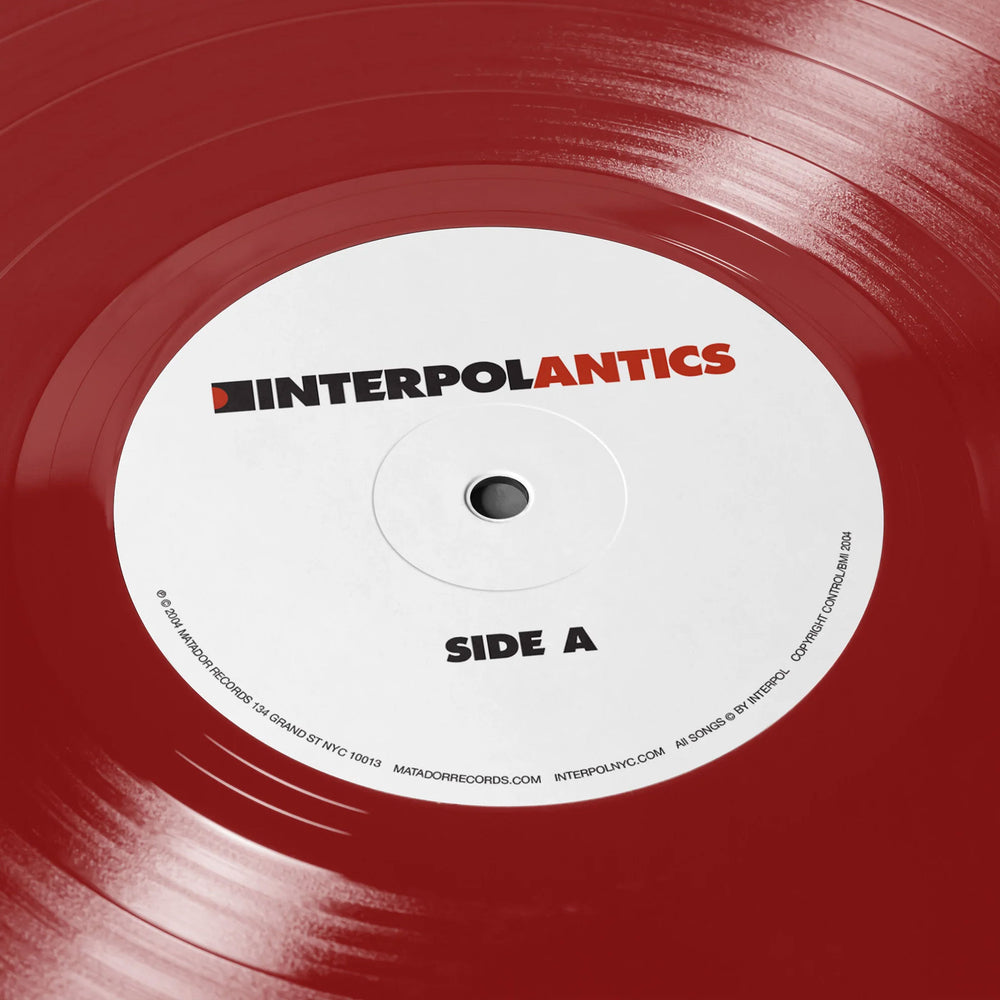 Interpol: Antics (Red Colored Vinyl) Vinyl LP