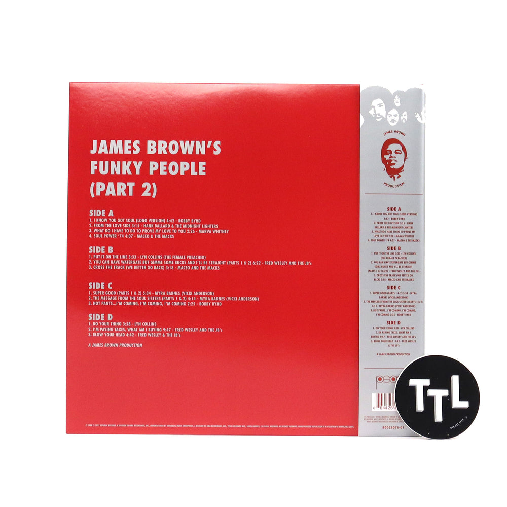 James Brown: James Brown's Funky People Part 2 Vinyl 2LP