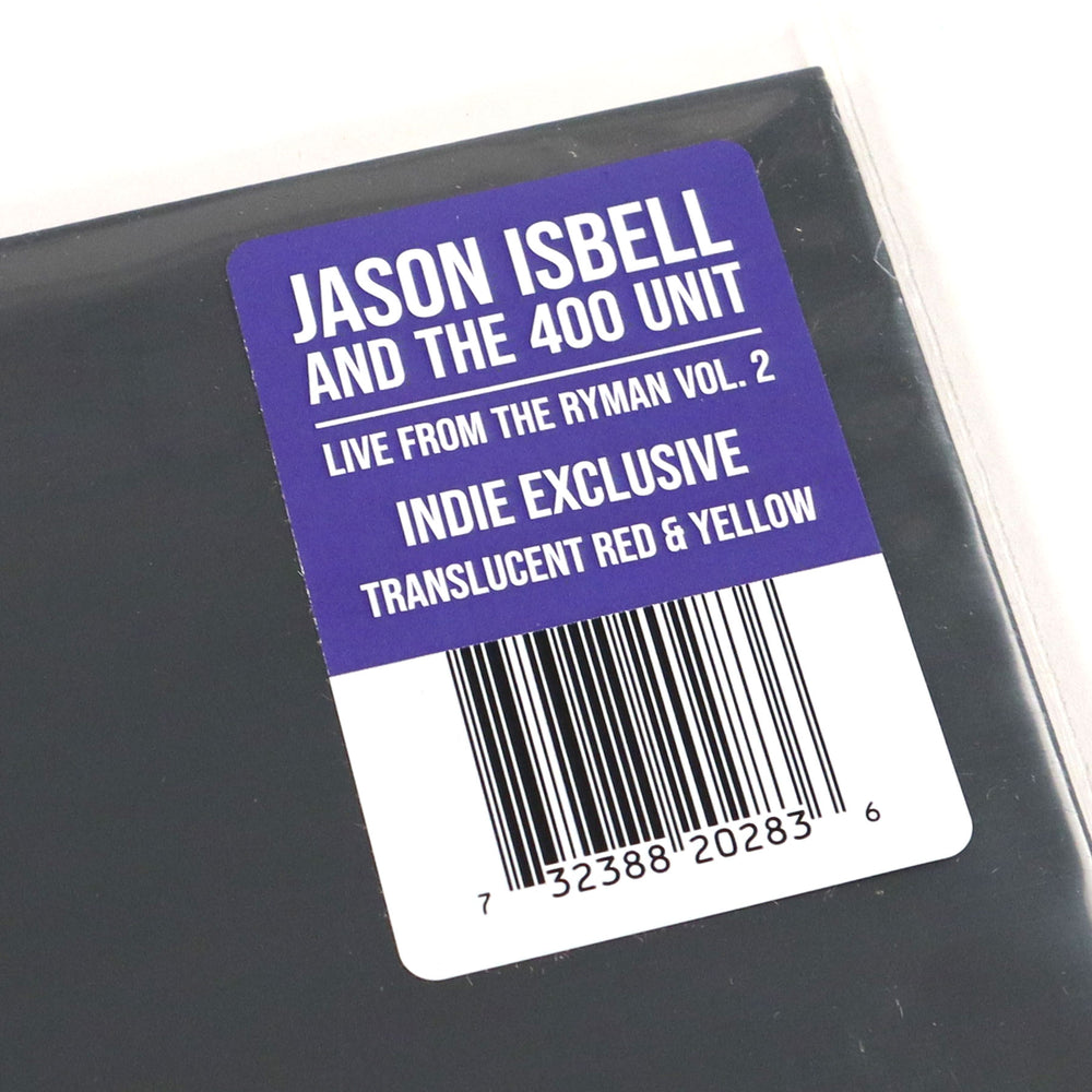 Jason Isbell & The 400 Unit: Live From The Ryman Vol.2 (Indie Exclusive Colored Vinyl) Vinyl 2LP