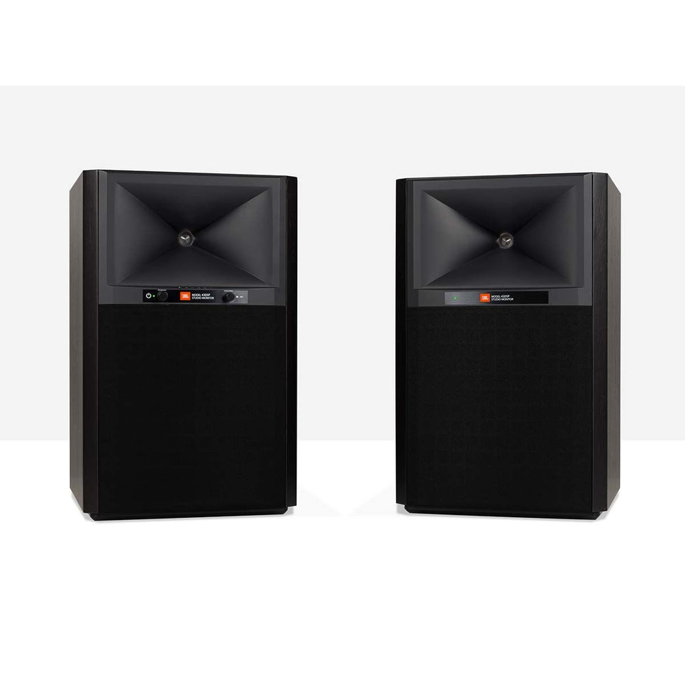 JBL: 4305P Powered Bookshelf Speakers w/ Streaming - Pair (Open Box Special)