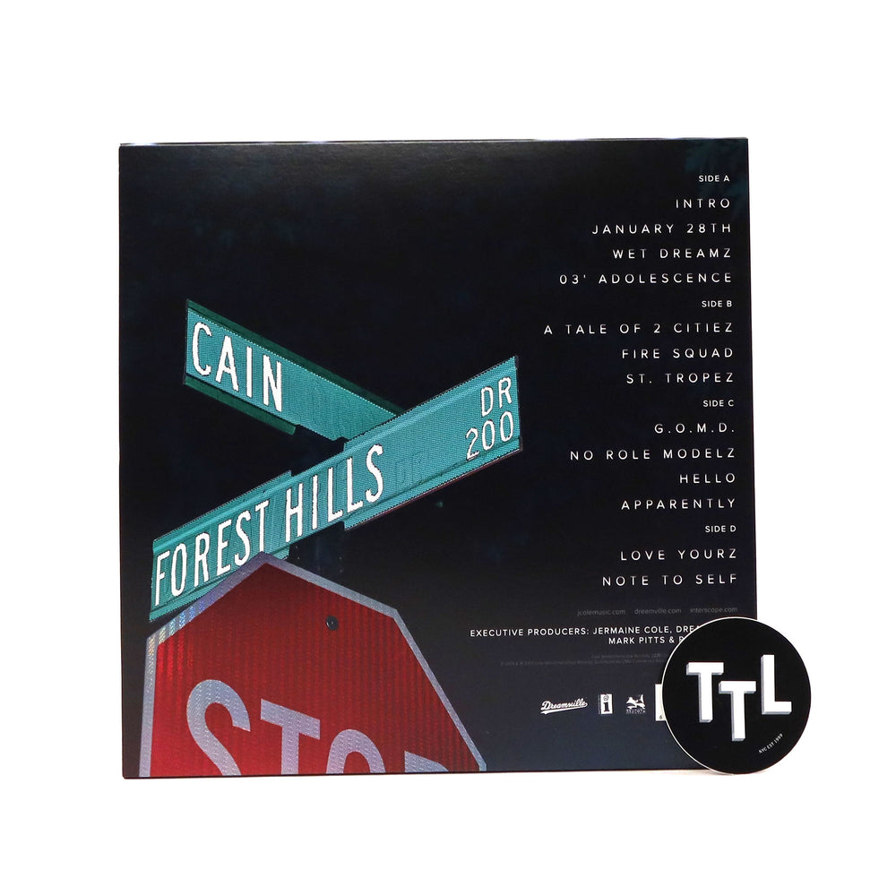 J. Cole: 2014 Forest Hills Drive (Indie Exclusive Colored Vinyl) Vinyl 2LP