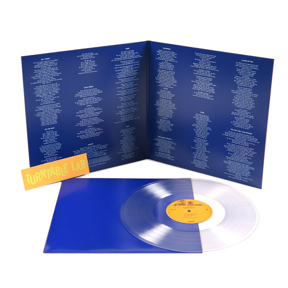 Joni Mitchell: Blue (Indie Exclusive Colored Vinyl) Vinyl LP