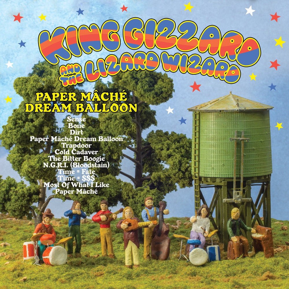 King Gizzard And The Lizard Wizard: Paper Mache Dream Balloon (Pink Seaglass Colored Vinyl) Vinyl LP