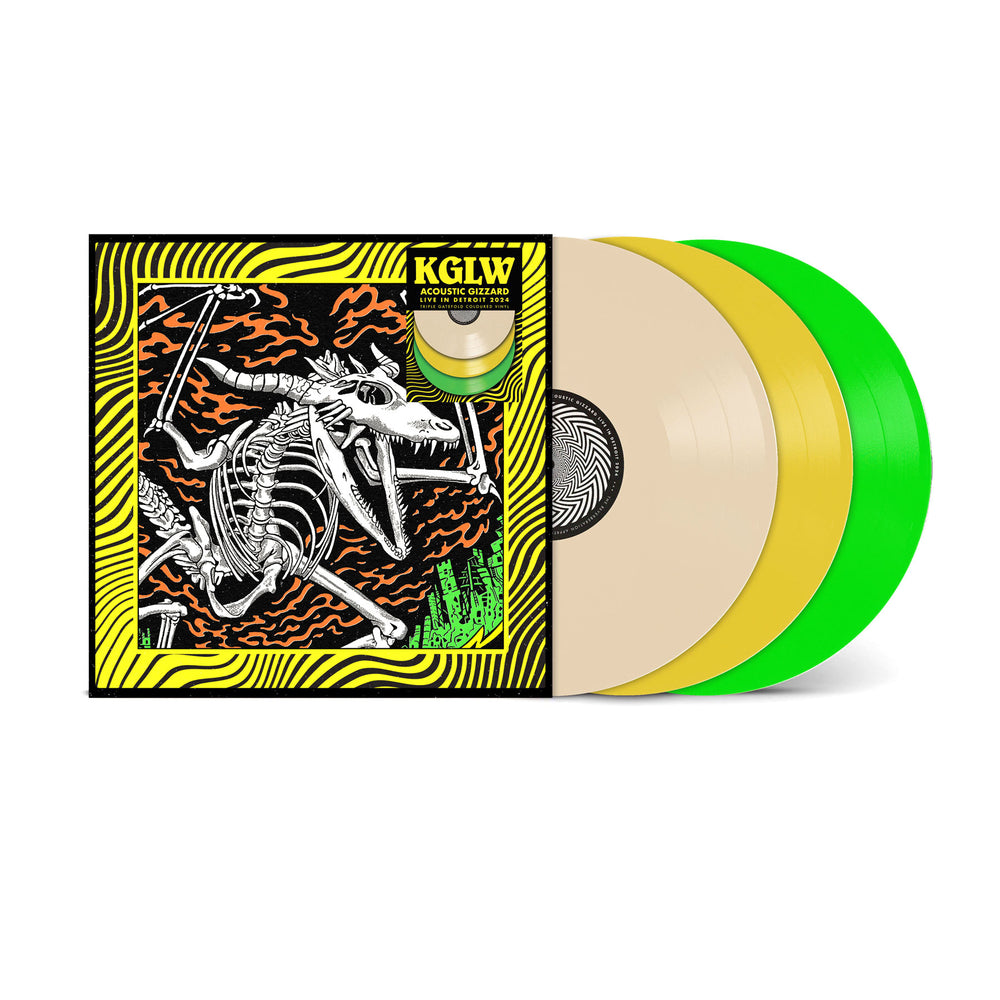 King Gizzard And The Lizard Wizard: Acoustic Gizzard - Live in Detroit 2024 Vinyl 3LP