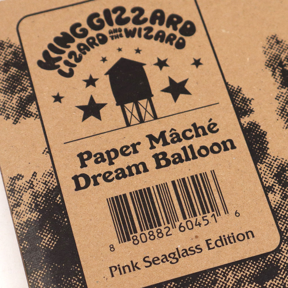 King Gizzard And The Lizard Wizard: Paper Mache Dream Balloon (Pink Seaglass Colored Vinyl) Vinyl LP