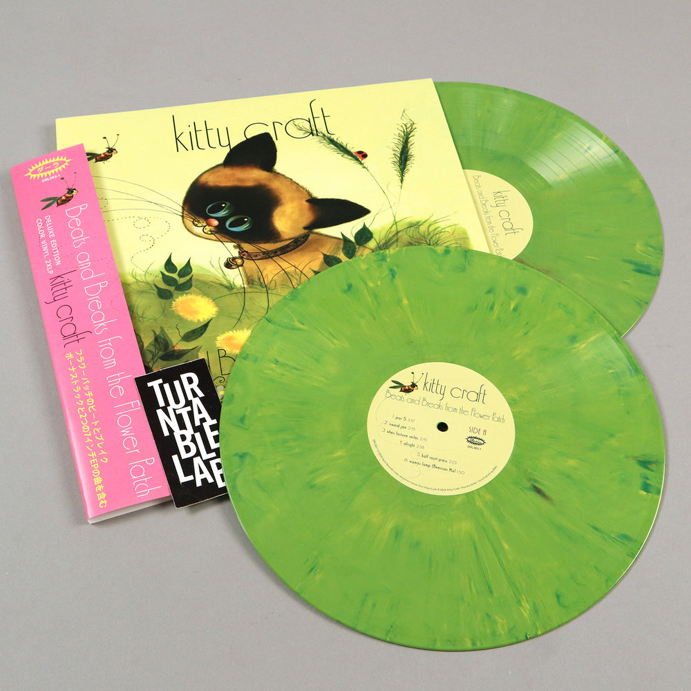 Kitty Craft: Beats and Breaks From The Flower Patch (Colored Vinyl) Vinyl 2LP - Turntable Lab Exclusive