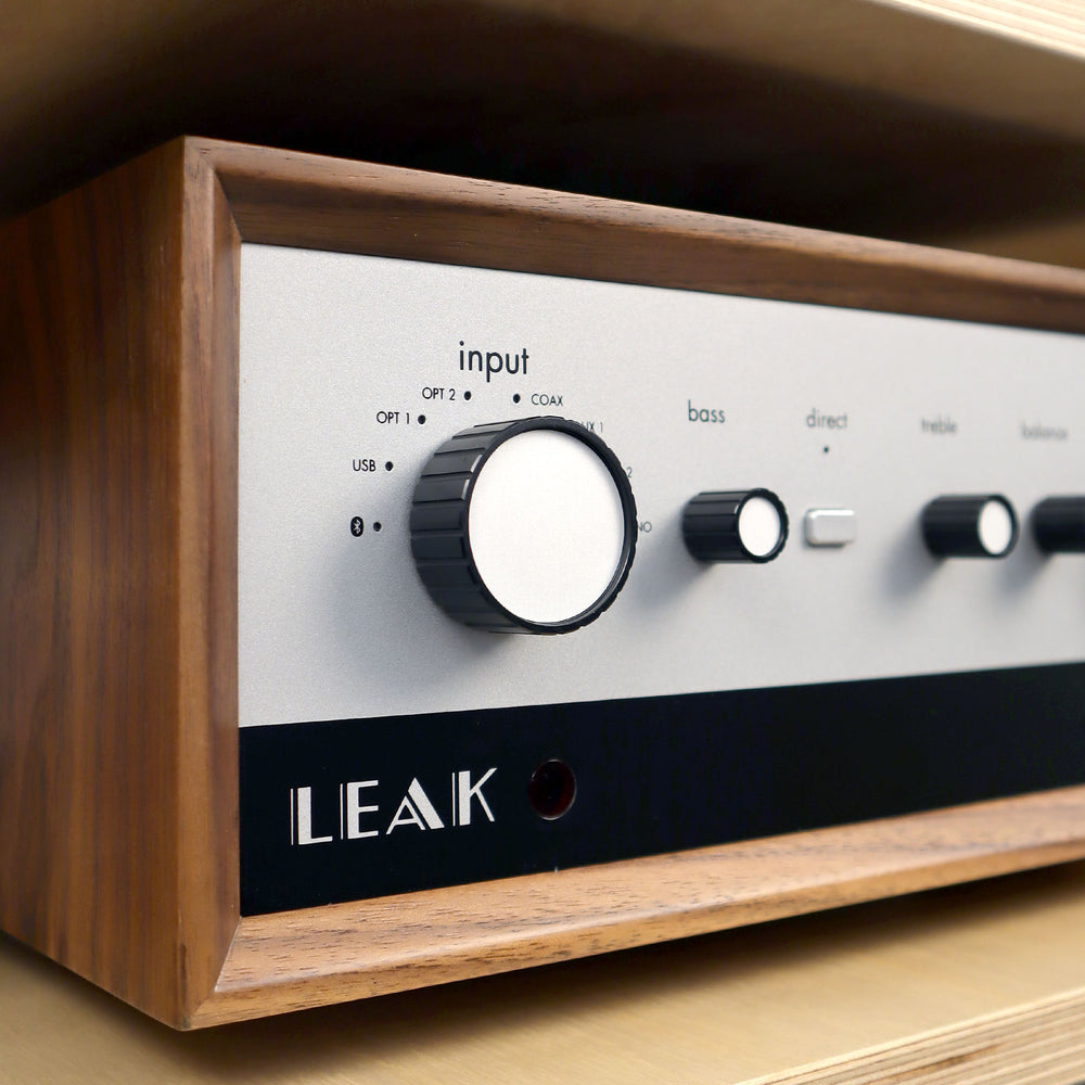 Leak: Stereo 130 Integrated Amplifier w/ Bluetooth - Walnut