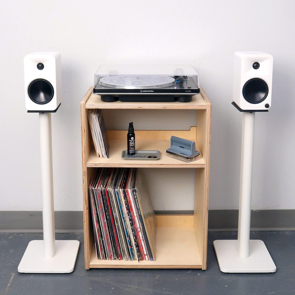 Line Phono: Cube Plus / 26" Kanto Speaker Stands / Bundle